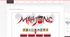 Desktop Screenshot of es.mahjonged.com
