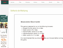 Tablet Screenshot of es.mahjonged.com